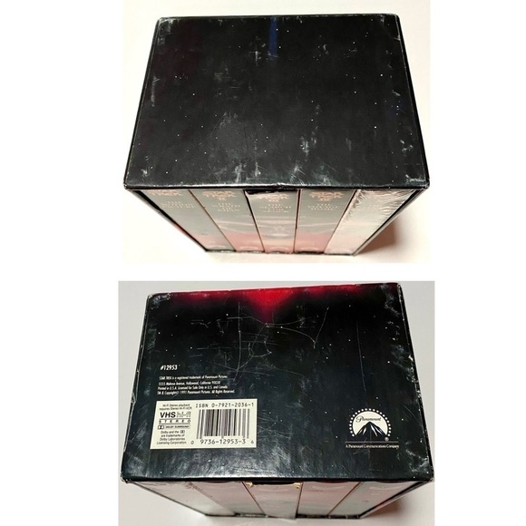 Vintage 1991 Star Trek 25th Anniversary Collection VHS Box Set - Picture 9 of 10